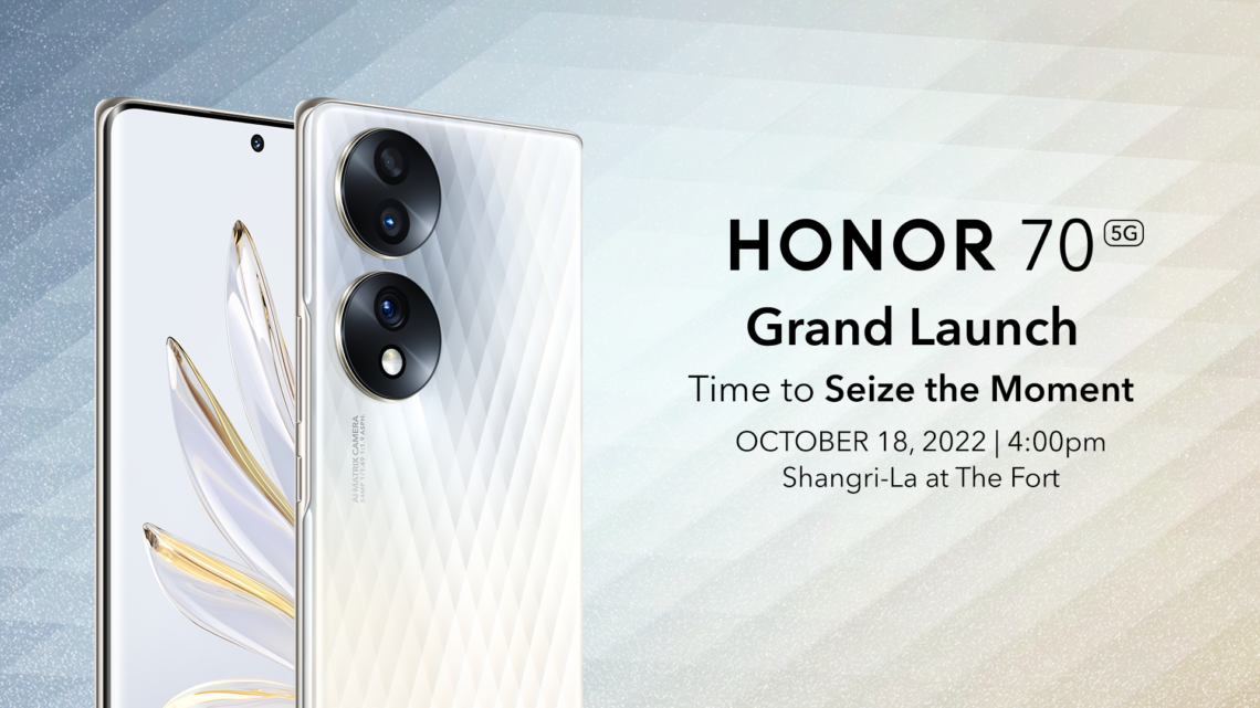 HONOR 70 5G Set to Launch on October 18